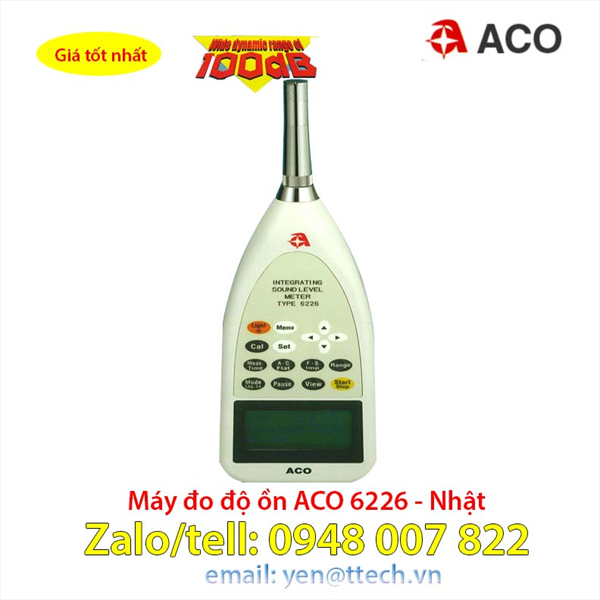 Máy đo độ ồn ACO TYPE 6226